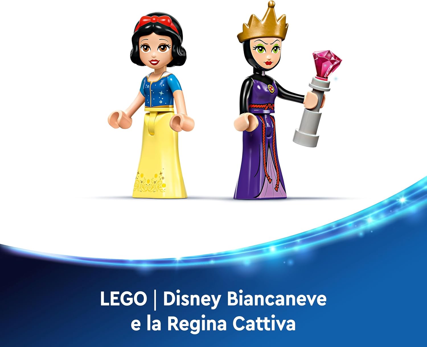 LEGO ǀ Disney Schneewittchens Schmuckkassette, Bauspielzeug für Kinder mit Schneewittchen, der bösen Königin und Armband, Geschenk für Mädchen und Jungen ab 6 Jahren 43276