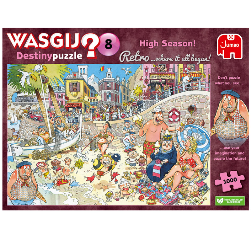 Wasgij - Retro Destiny 8 (1000 Pieces) (Jum01851)
