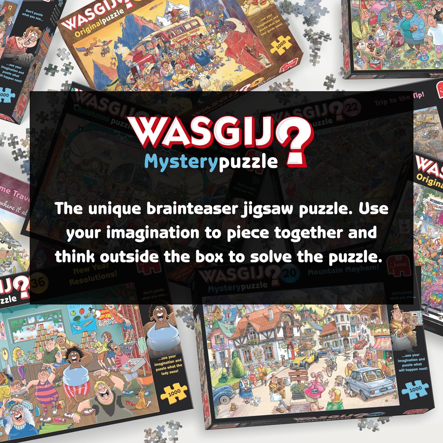 Wasgij 1110100330 Puzzle, Bunt