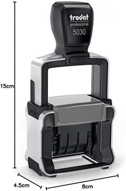 Trodat Professional Date Stamp 5030, German, 4 mm