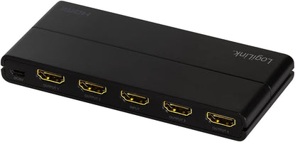 `LogiLink HDMI-Splitter 1x4-Port, 4K/60Hz, Downscal`