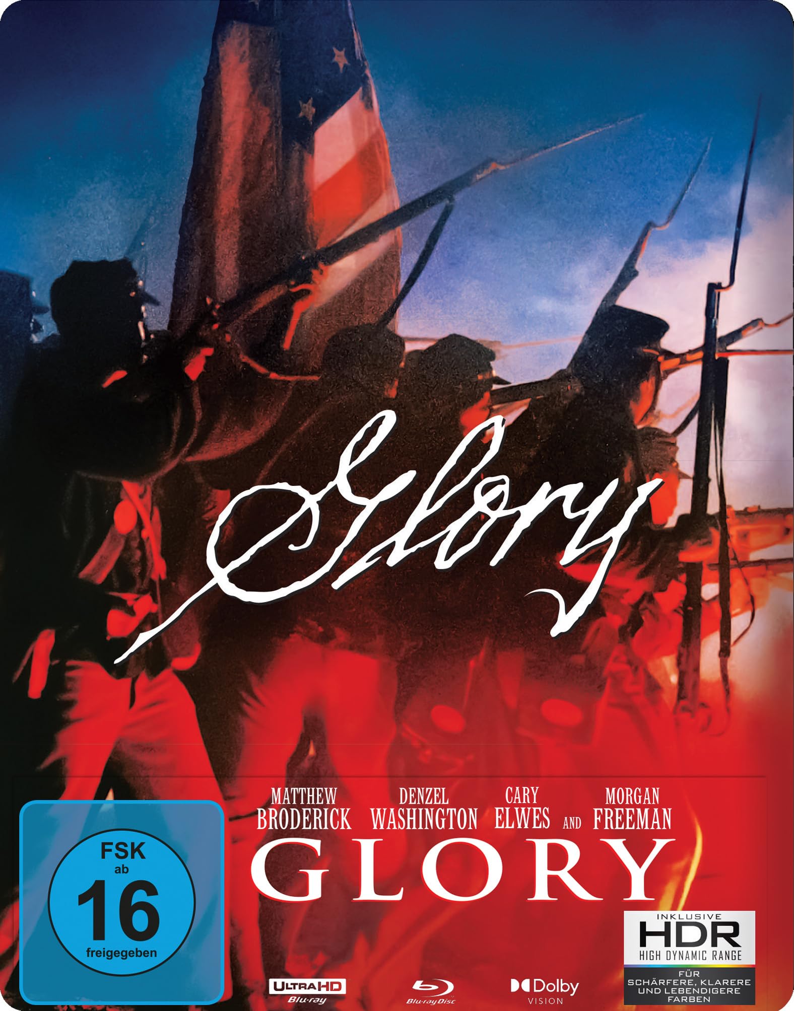 Glory (1989) limitiertes Steelbook (4K Ultra HD+Blu-ray)