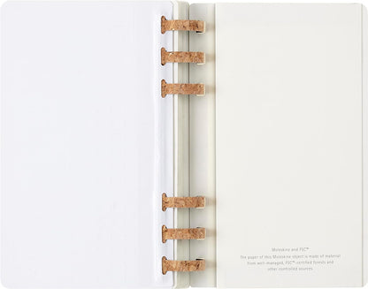 Moleskine Weekly & Monthly Planner, Spiral 12-Month 2025, SoftCover and ElasticClosure, BlackColor, LargeFormat 15x21 cm