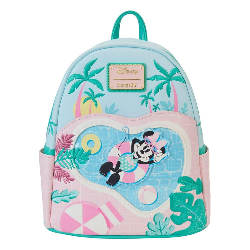 Loungefly Disney Minnie Mouse Vacation Style Poolside Mini Backpack, Multi, Mini