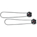68084var-a2 - spare parts: boa laces system tecno 3 push COLOR BLACK TYPE LONG