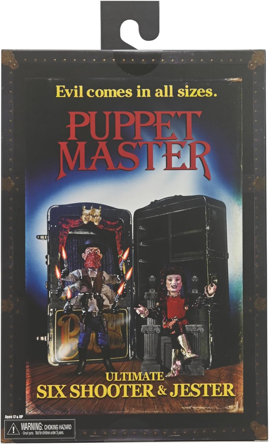 Puppet Master pack 2 figurines Ultimate Six-Shooter & Jester 18 cm