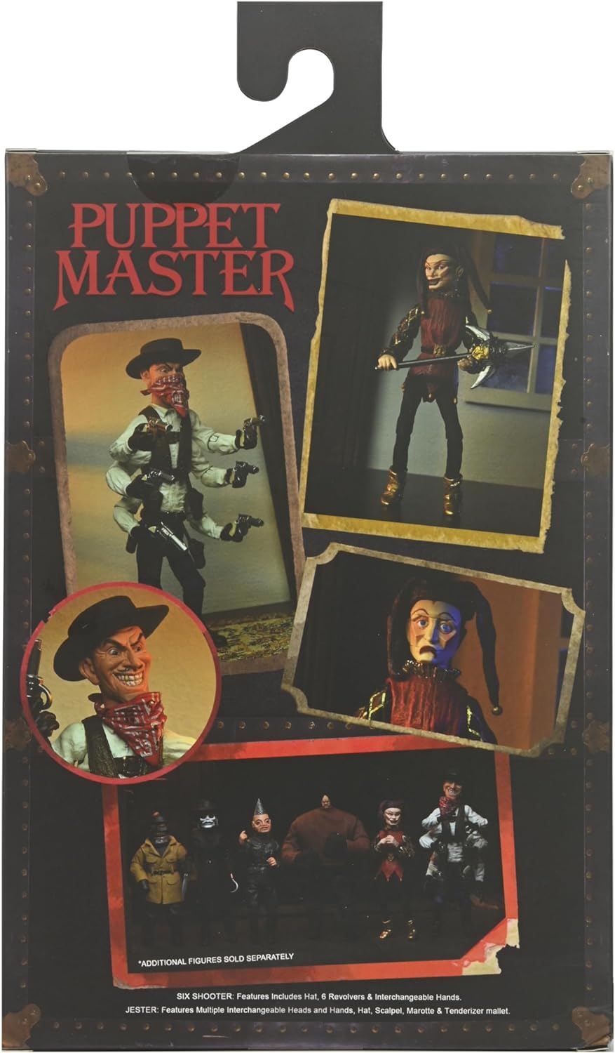 Puppet Master pack 2 figurines Ultimate Six-Shooter & Jester 18 cm