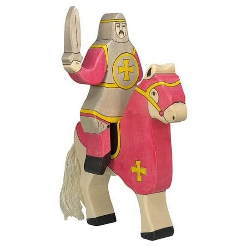 Holztiger Knight Riding Without Horse (Red)