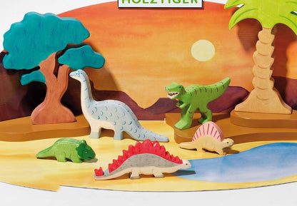Holztiger Tyrannosaurus Rex Wooden Figure