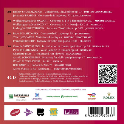Queen Elisabeth Competition: Violin 2024