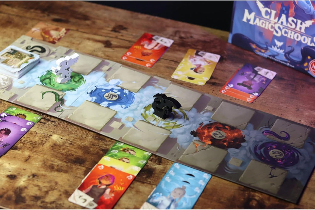 iello IEL70148 Clash of Magic Schools (englisch