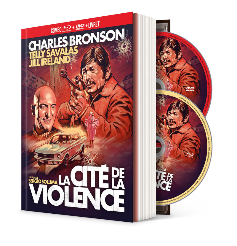 Movie La Cite De La Violence+Livret/Blu-Ray+Dvd ( DVD  NEW