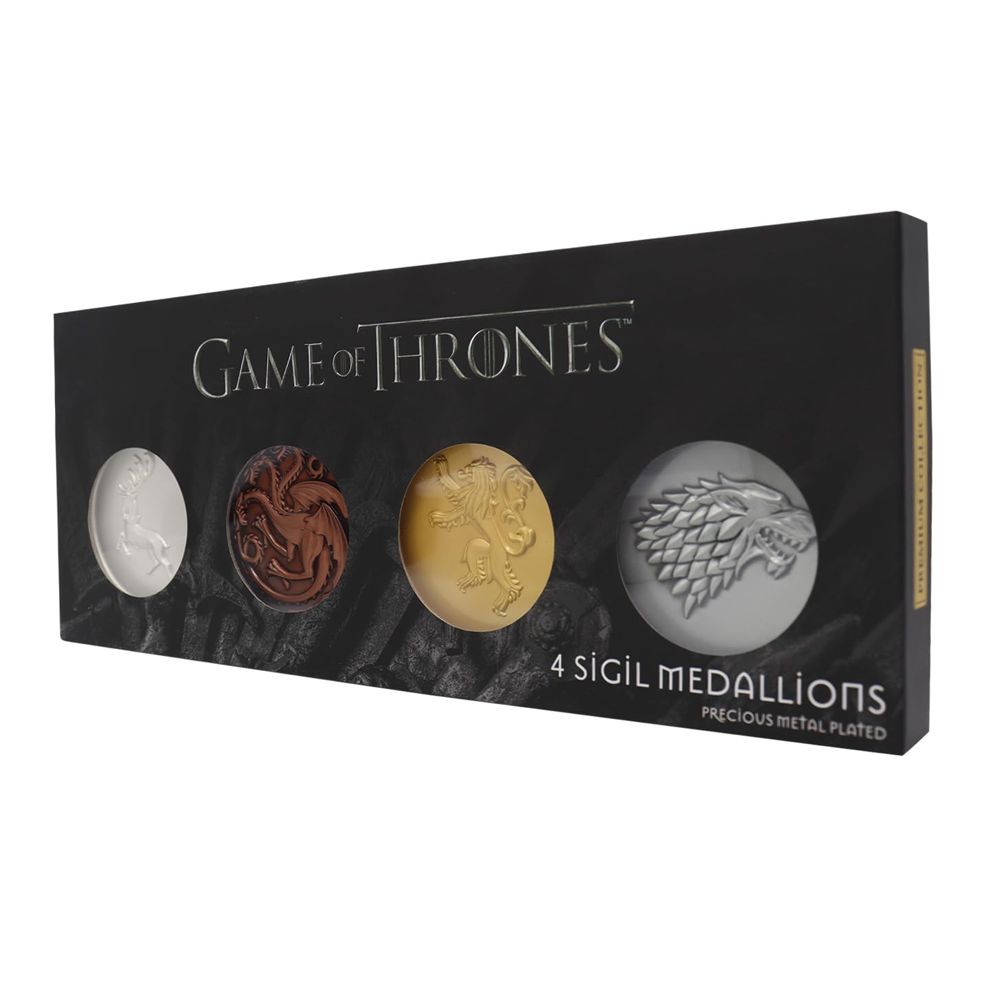 Game Of Thrones Limited Edition Sigil Medallion Collection