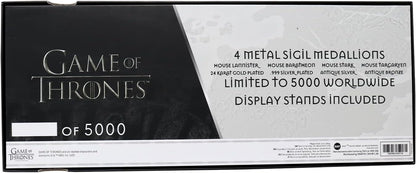 Game Of Thrones Limited Edition Sigil Medallion Collection