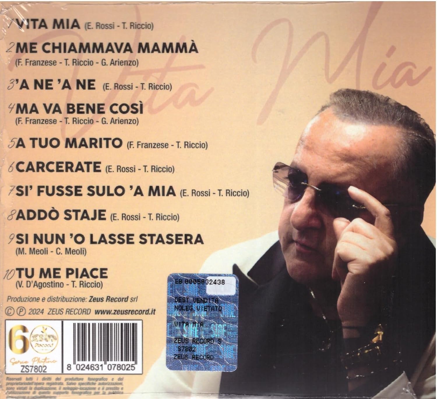 Tommy Riccio: Vita Mia