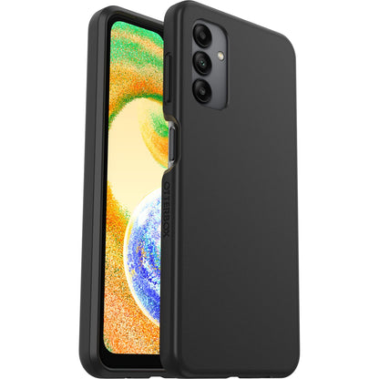 OtterBox Sleek Series Case for Samsung Galaxy A04s, Shockproof, Drop proof, Ultra-Slim, Protective Thin Case, Tested to Military Standard, Antimicrobial Protection, Black, Non-Retail Packaging Black Galaxy A04s