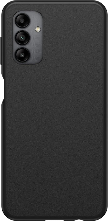 OtterBox Sleek Series Case for Samsung Galaxy A04s, Shockproof, Drop proof, Ultra-Slim, Protective Thin Case, Tested to Military Standard, Antimicrobial Protection, Black, Non-Retail Packaging Black Galaxy A04s