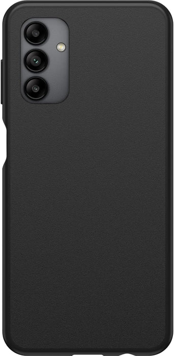 OtterBox Sleek Series Case for Samsung Galaxy A04s, Shockproof, Drop proof, Ultra-Slim, Protective Thin Case, Tested to Military Standard, Antimicrobial Protection, Black, Non-Retail Packaging Black Galaxy A04s