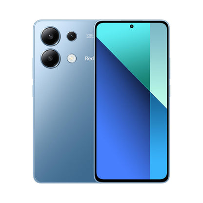 Xiaomi Redmi Note 13 Ice Blue - Smartphone 6+128GB, Snapdragon 685, 6nm process, 108MP triple camera, 120Hz FHD+ AMOLED, 33W fast charging, dust and water protection (UK Version + 2 Years Warranty) Note 13 4G 6+128GB Blue