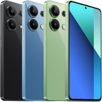 Xiaomi Redmi Note 13 Ice Blue - Smartphone 6+128GB, Snapdragon 685, 6nm process, 108MP triple camera, 120Hz FHD+ AMOLED, 33W fast charging, dust and water protection (UK Version + 2 Years Warranty) Note 13 4G 6+128GB Blue