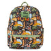Loungefly The Lion King 30th Anniversary Silhouette AOP Canvas Square Kids Mini Backpack Multi