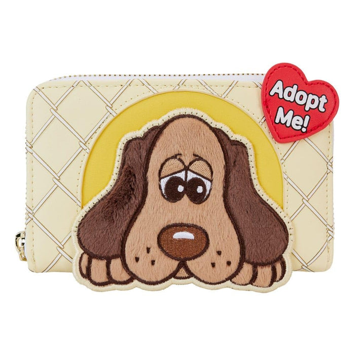 Loungefly Pound Puppies 40th Anniversary Plush Zip Around Wallet, Multicolor, Zip Around