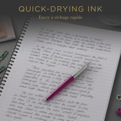 Parker Gel Refill | Fine Tip (0.5mm) | Black QUINK Ink | 1 Count
