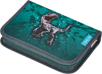 Herlitz Schüleretui 31 tlg. Green Rex