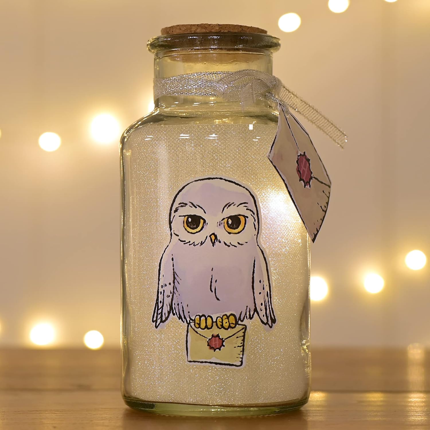 HARRY POTTER - Hedwig - Light-Up Lantern - 17 cm