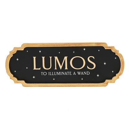 Warner Bros Harry Potter Alumni Zauberschild Lumos