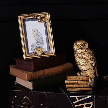 Warner Bros Harry Potter Alumni Gold Photo Frame Hedwig