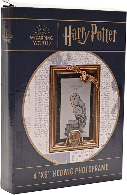 Warner Bros Harry Potter Alumni Gold Photo Frame Hedwig