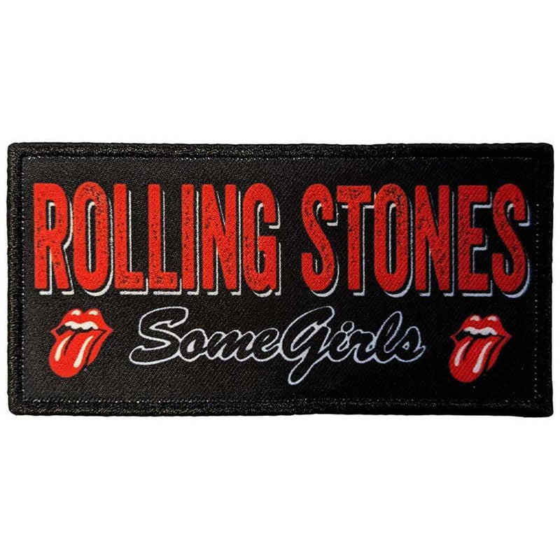 The Rolling Stones Some Girls Woven Patch One Size