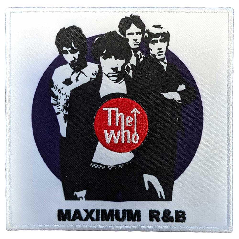 Rock Off officially licensed products The Who Maximum R&B Woven Patch One Size