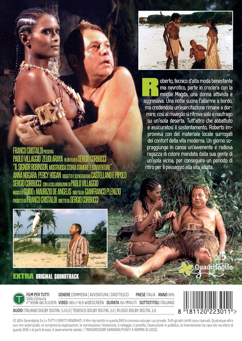 Il signor Robinson, mostruosa storia d'amore e d'avventure