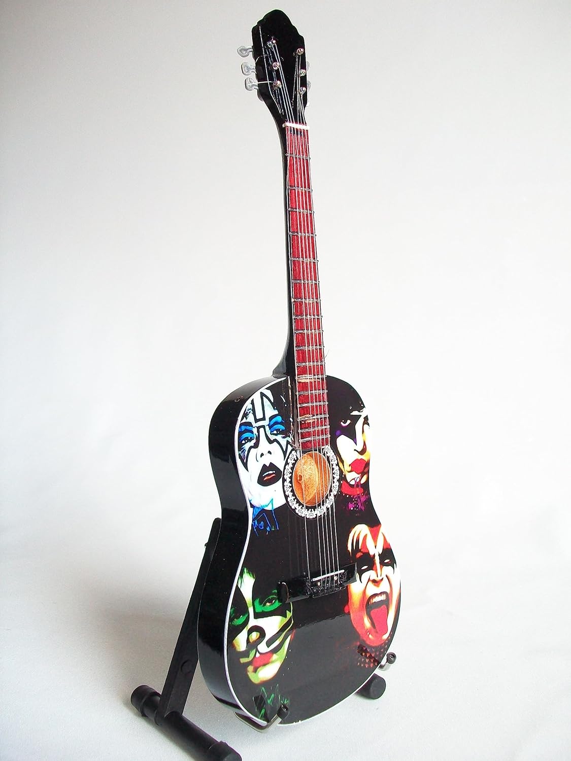 Mini Chitarra Da Collezione Replica In Legno