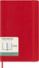 Moleskine Weekly Planner, Weekly Agenda with Space for Notes 12 Months 2025, Soft Cover and Elastic Closure, Scarlet Red Color, Large Format 13x21 cm