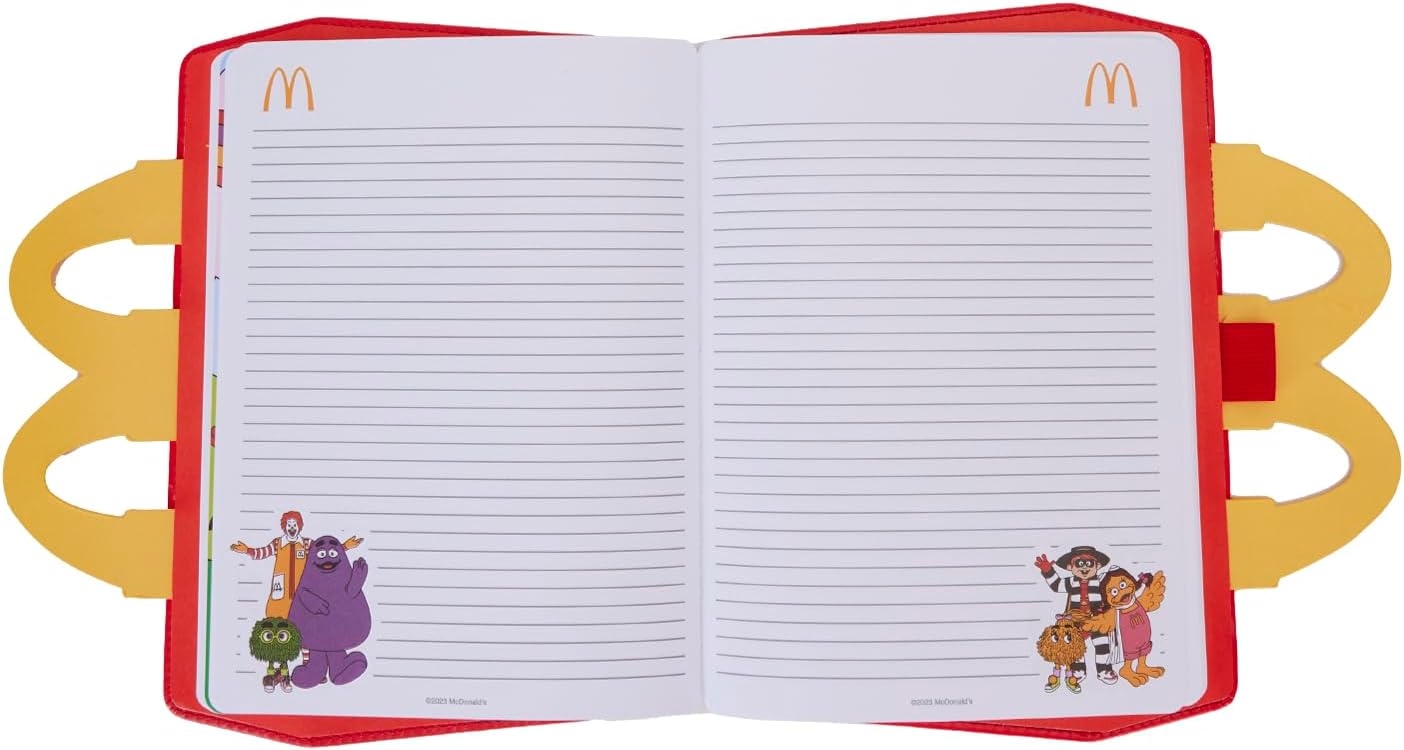 Loungefly McDonalds Happy Meal Lunchbox Notebook