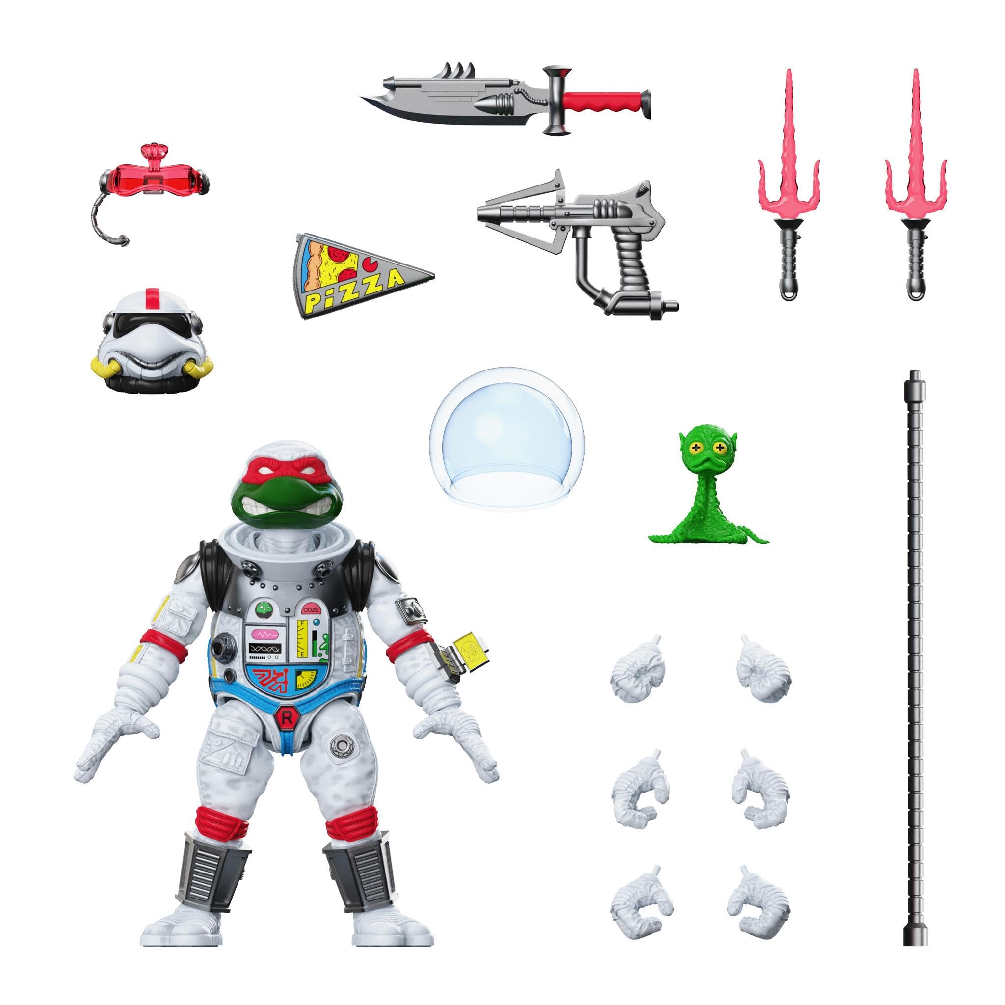 Super7 Ninja Turtles Ultimates Space Cadet Raphael 18cm Figure