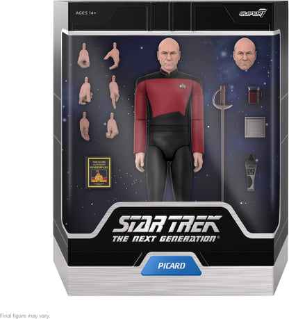 Super7 Star Trek: The Next Generation Captain Picard - ULTIMATES! 7 in Action Figure