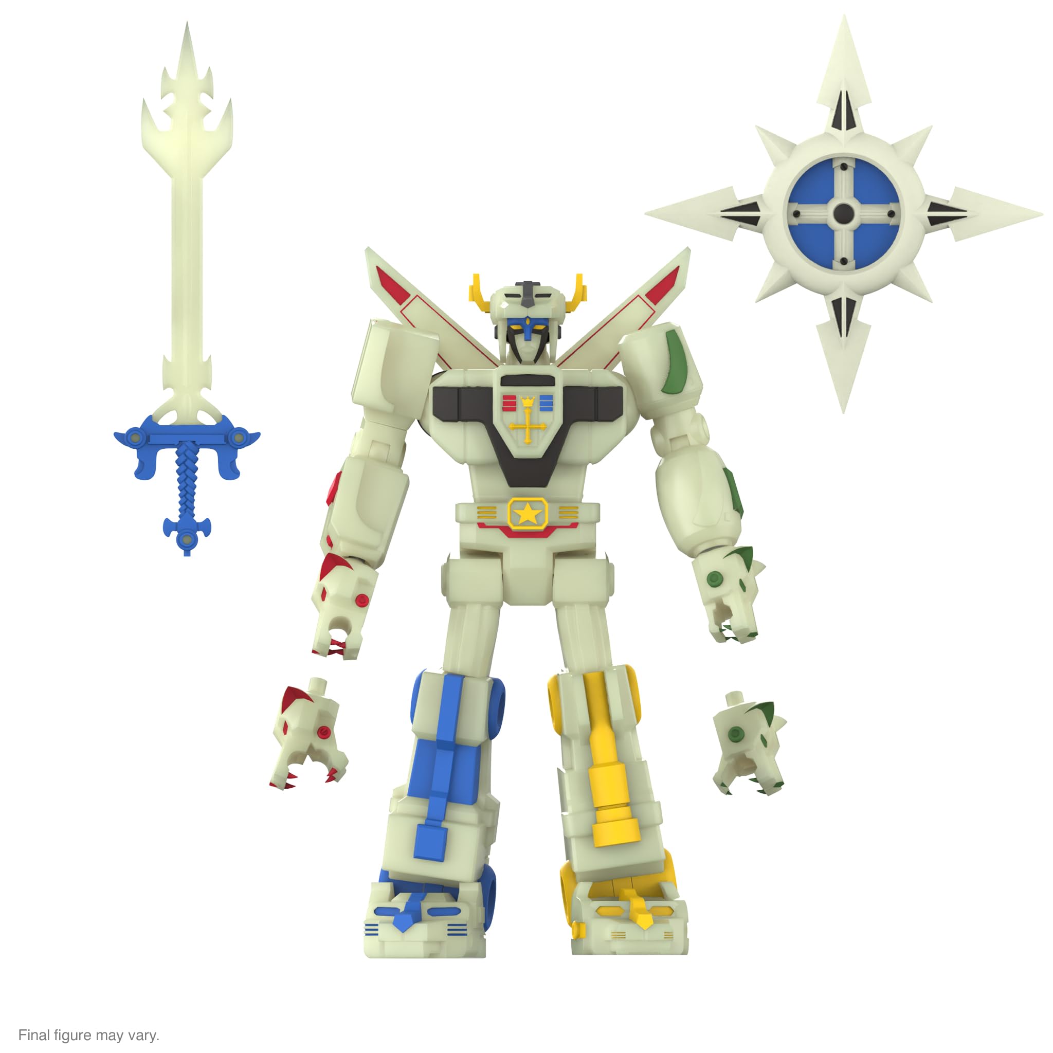 Super7 Voltron Defender of The Galaxy ULTIMATES! - Voltron (Lightning Glow) Lightning Glow Voltron