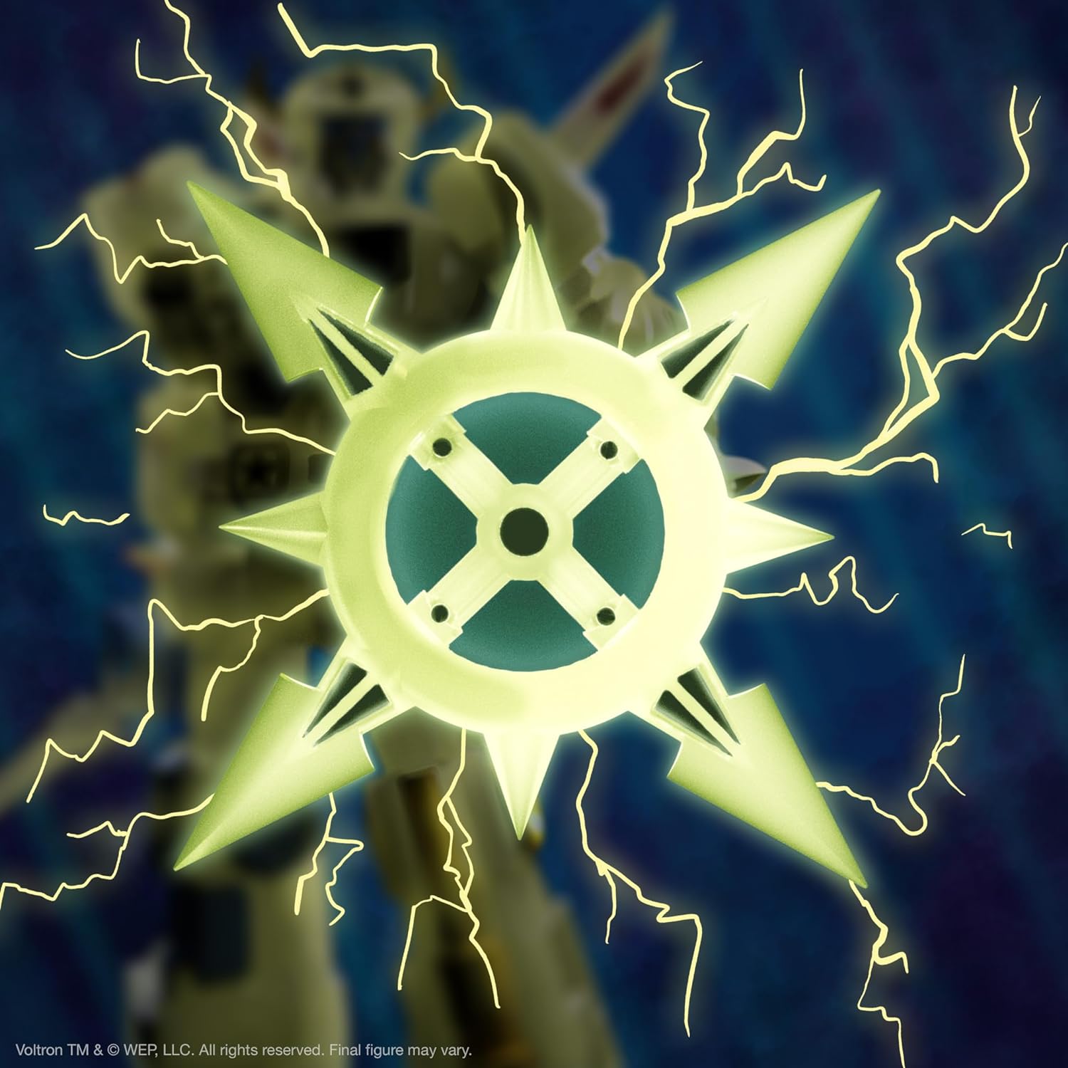 Super7 Voltron Defender of The Galaxy ULTIMATES! - Voltron (Lightning Glow) Lightning Glow Voltron