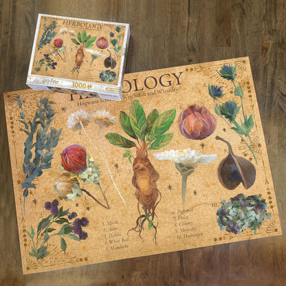 AQUARIUS Harry Potter - Puzzle Herbology (1000 pièces