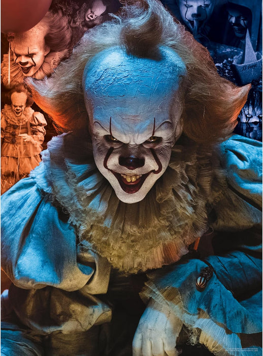 AQUARIUS IT Pennywise 500pc Puzzle (500 Piece Jigsaw Puzzle) - Glare Free - Precision Fit - Officially Licensed IT Movie Merchandise & Collectibles - 14x19 Inches