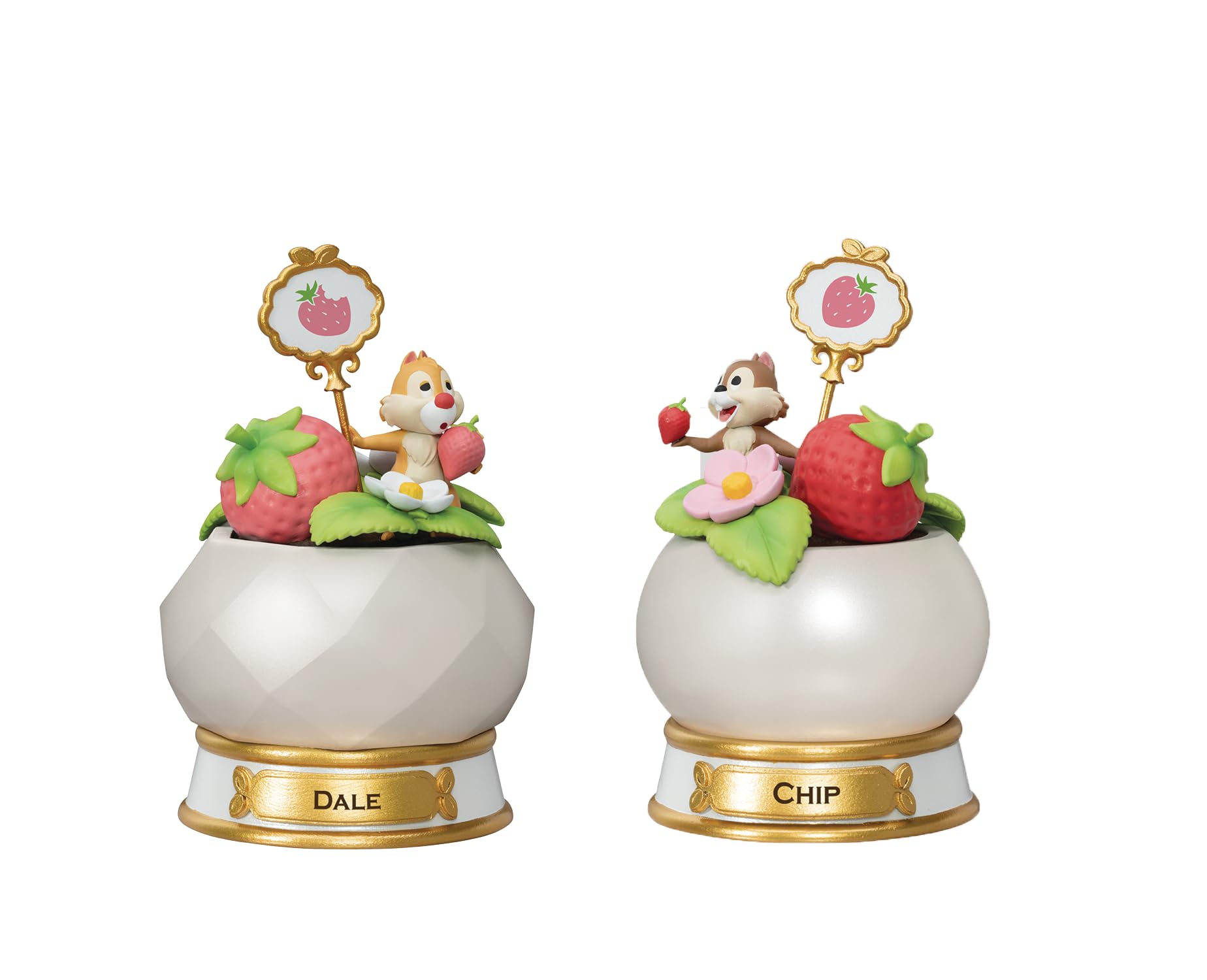 Beast Kingdom Mini Diorama Stage Pocket Plants Series Strawberry Special Edition Set 12 cm