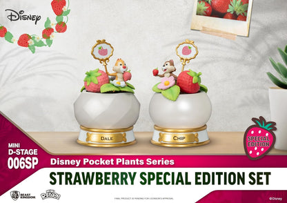 Beast Kingdom Mini Diorama Stage Pocket Plants Series Strawberry Special Edition Set 12 cm
