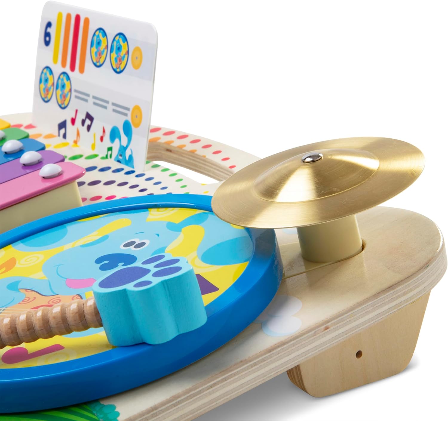 Melissa & Doug Blue's Clues & You! Wooden Music Maker Board