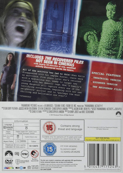 Paranormal Activity 4: Extended Edition
