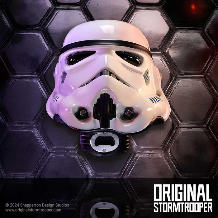 Nemesis Now Stormtrooper Bottle Opener 19.5cm, Resin, Official Stormtrooper Merchandise, Stormtrooper Wall-Mounted Bottle Opener, Cast in The Finest Resin, Expertly Hand-Painted
