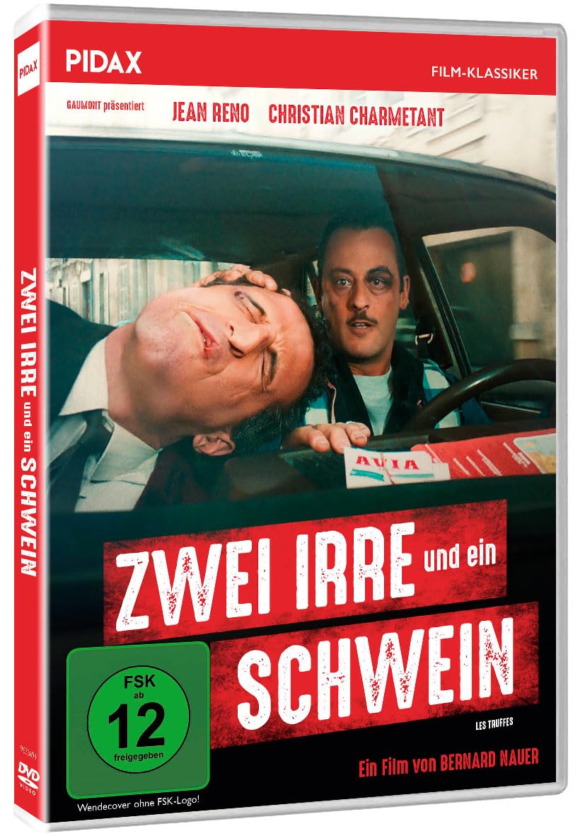 Zwei Irre und ein Schwein (Les Truffes) / Roadmovie-Komödie mit Jean Reno, vom Autor von „Monsieur Claude und seine Töchter“ (Pidax Film-Klassiker
